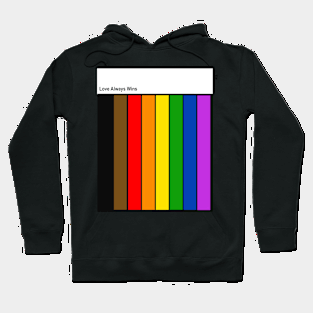 More Colour More Pride, love always wins Hoodie